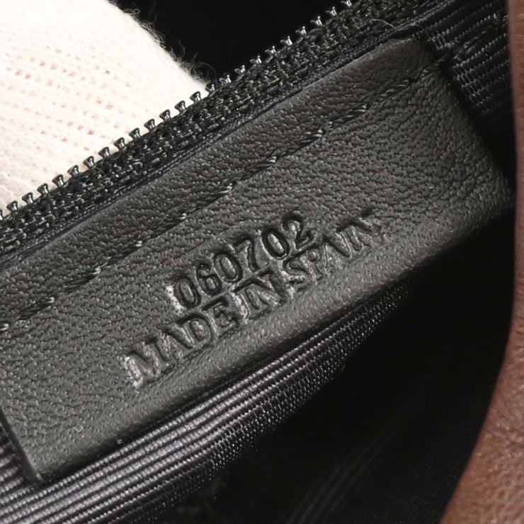 Loewe Brown Amazona 36 Handbag 060702 145064