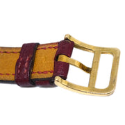 Hermes Kelly Watch Quartz Watch Rouge H Circle: T 145083