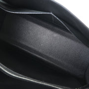 Hermes Black Box Calf Kelly 32 Sellier 2way Handbag  Square:G 69.S 145093