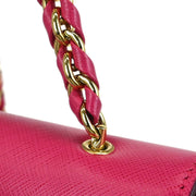 Salvatore Ferragamo Pink Vara Bow Shoulder Bag AU-21 /E480 145109