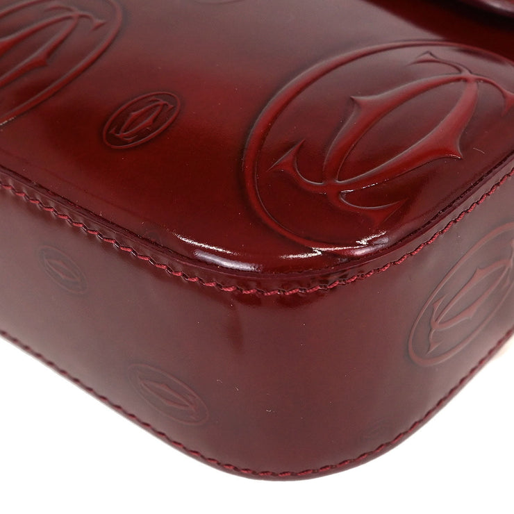 Cartier Bordeaux Happy Birthday Handbag EBFL 145112