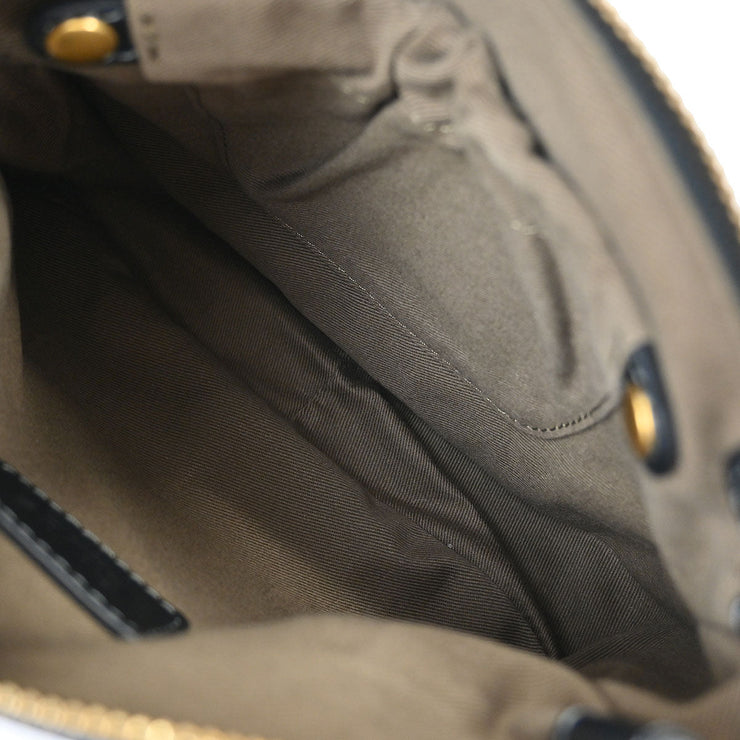 Chloe Black Leather Marcie 2way Shoulder Handbag 02135665-20 145113