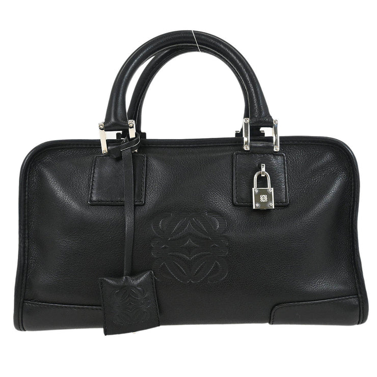 Loewe Black Leather Amazona 28 Handbag 060802 145114