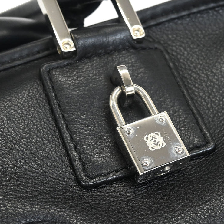 Loewe Black Leather Amazona 28 Handbag 060802 145114