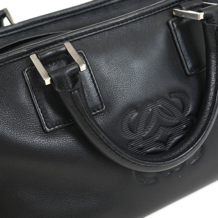 Loewe Black Leather Amazona 28 Handbag 060802 145114