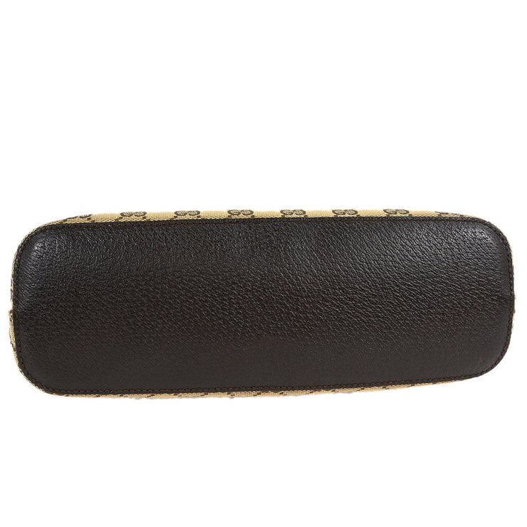 Gucci Brown Beige GG Hobo Handbag 115003 467891 145119