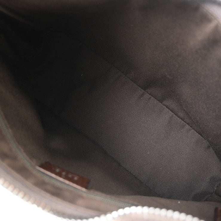 Gucci Brown Beige GG Hobo Handbag 115003 467891 145119