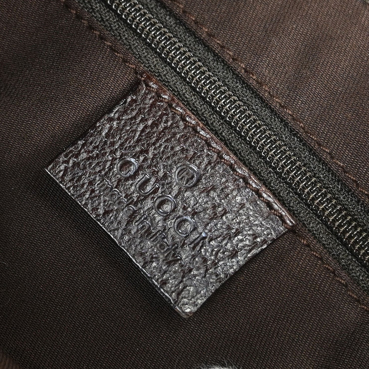 Gucci Brown Beige GG Hobo Handbag 115003 467891 145119