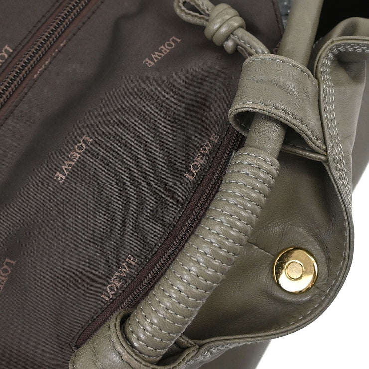 Loewe Gray Lambskin Nappa Aire Tote Bag 060808 145124