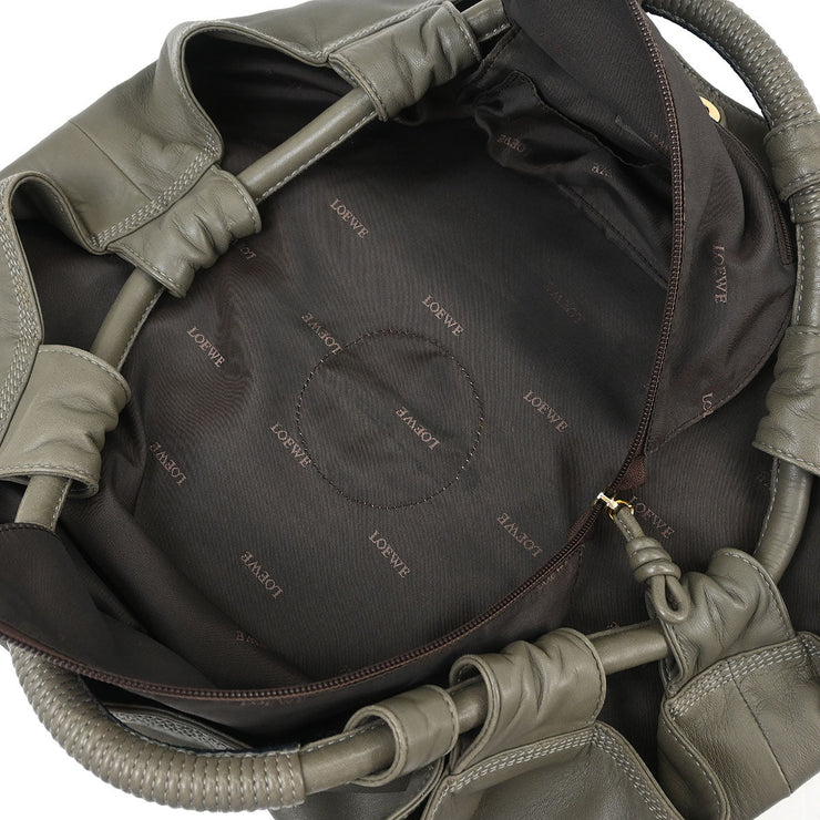 Loewe Gray Lambskin Nappa Aire Tote Bag 060808 145124