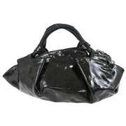 Loewe Black PVC Nappa Aire Tote Handbag 010910 145125