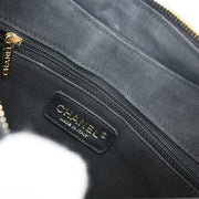 Chanel Black Calfskin Hobo Handbag 145126