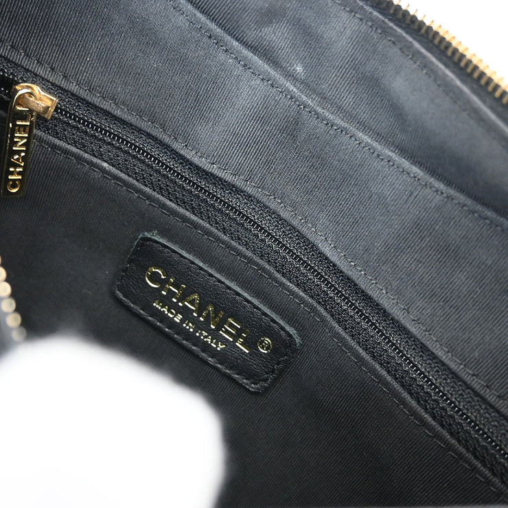 Chanel Black Calfskin Hobo Handbag 145126