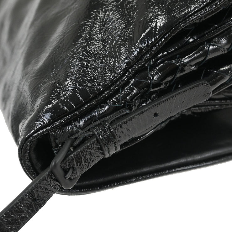 Bottega Veneta Black Intrecciato Handbag 256427 145127