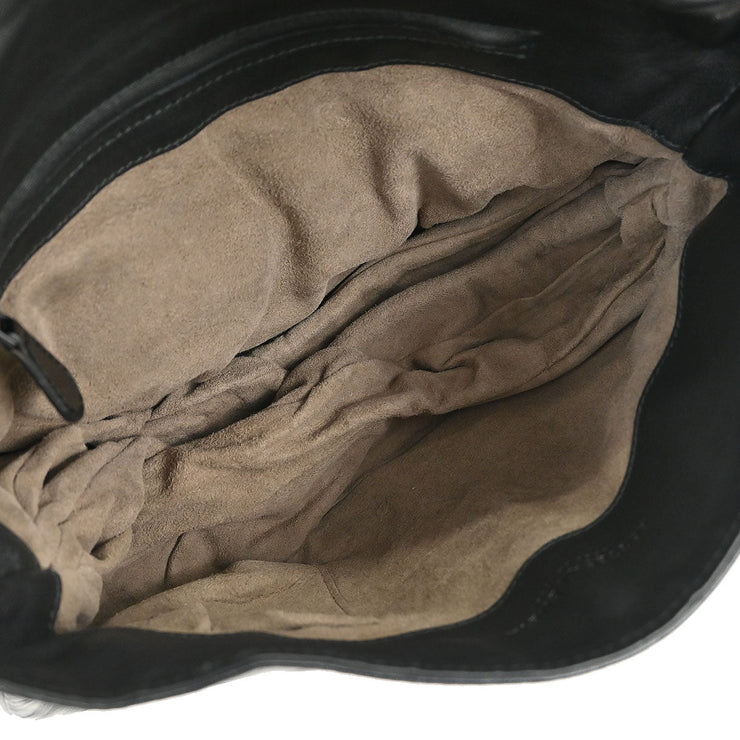 Bottega Veneta Black Intrecciato Handbag 256427 145127