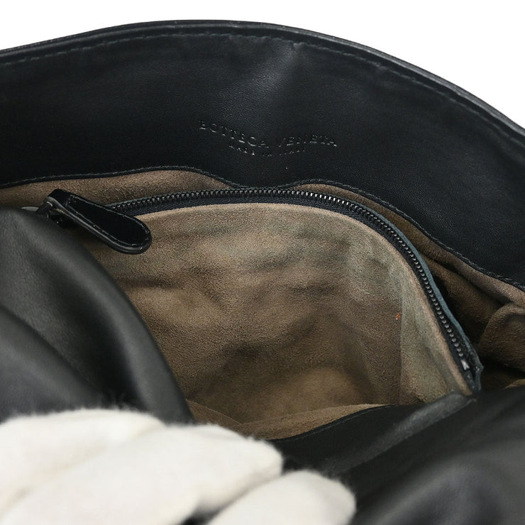 Bottega Veneta Black Intrecciato Handbag 256427 145127