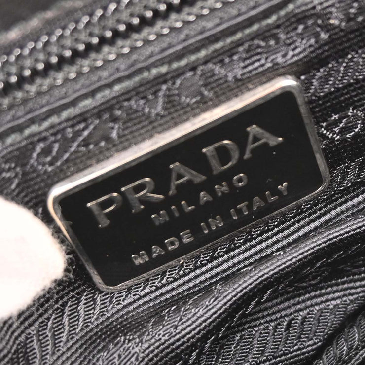 Prada Black Nylon Shoulder Bag 7 145189