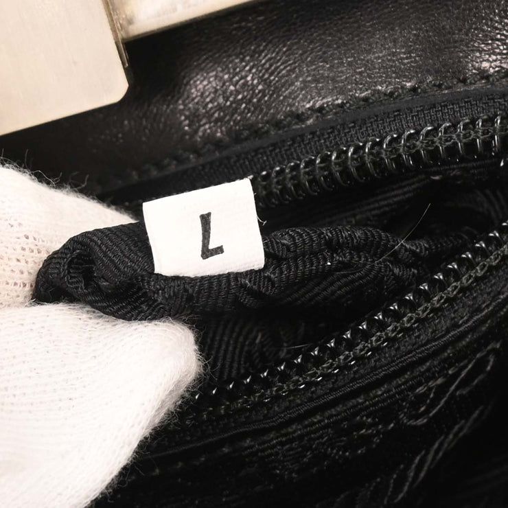 Prada Black Nylon Shoulder Bag 7 145189