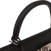 Hermes Black Togo Kelly 32 Retourne 2way Handbag Square: E 42.S 145202