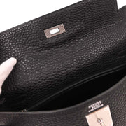 Hermes Black Togo Kelly 32 Retourne 2way Handbag Square: E 42.S 145202