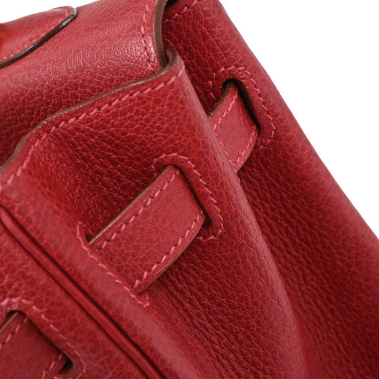 Hermes Rouge Garance Ardennes Kelly 35 Retourne 2way Handbag Square: I 31. 7. 145203