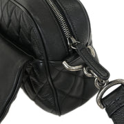 Chanel Black Calfskin Shoulder Bag 145230