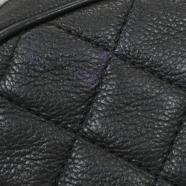 Chanel Black Calfskin Shoulder Bag 145230