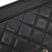 Chanel Black Calfskin Shoulder Bag 145230