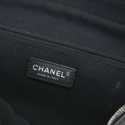 Chanel Black Calfskin Shoulder Bag 145230