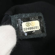 Chanel Black Calfskin Shoulder Bag 145230