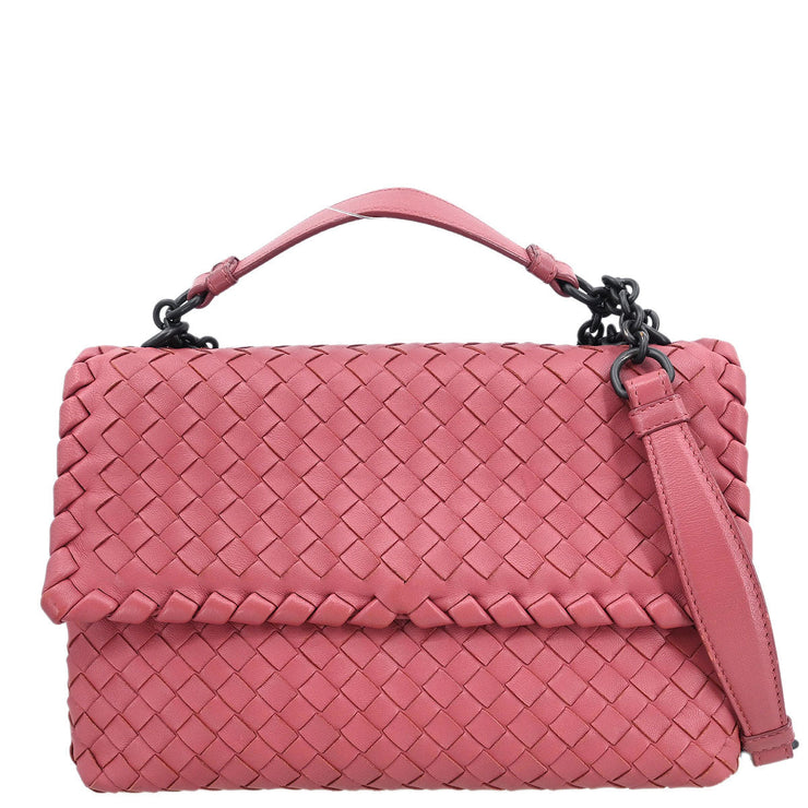 Bottega Veneta Pink Intrecciato 2way Shoulder Bag B06209609L 145270
