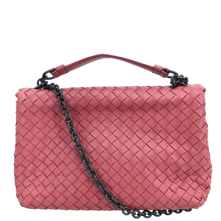 Bottega Veneta Pink Intrecciato 2way Shoulder Bag B06209609L 145270