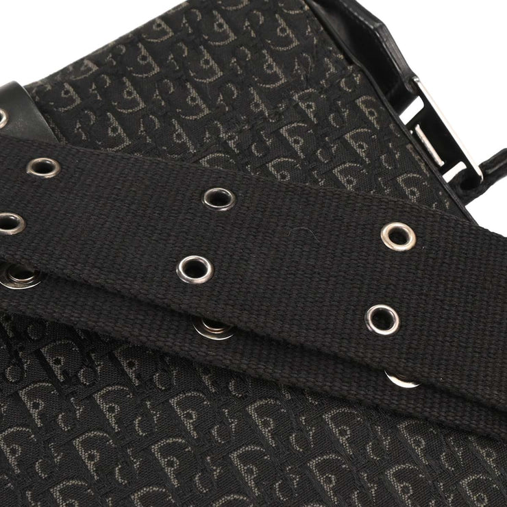 Christian Dior Black Trotter Street Chic Shoulder Bag 14BM-0043 145301