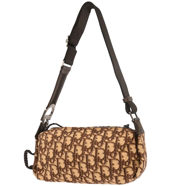 Christian Dior Beige Trotter Shoulder Bag MC0016 145385