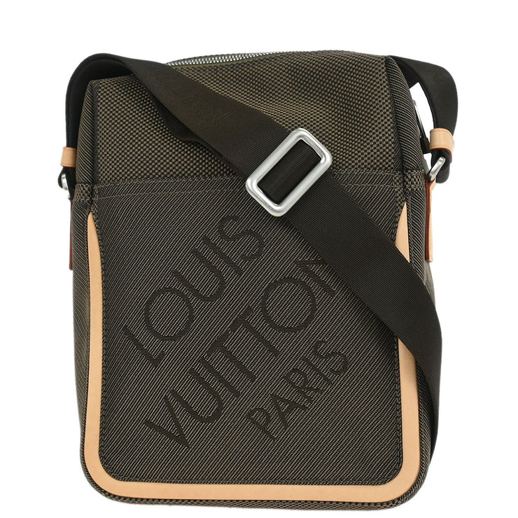 Louis Vuitton Terre Damier Geant Citadin PM Shoulder Bag M93040 SP0054 145423