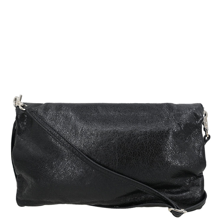 Balenciaga Black Leather Envelope Shoulder Bag 327079.1000.G.538735 145447