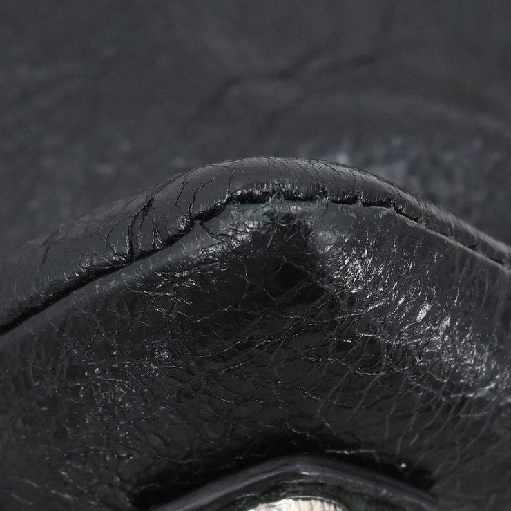 Balenciaga Black Leather Envelope Shoulder Bag 327079.1000.G.538735 145447