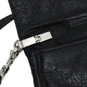 Balenciaga Black Leather Envelope Shoulder Bag 327079.1000.G.538735 145447