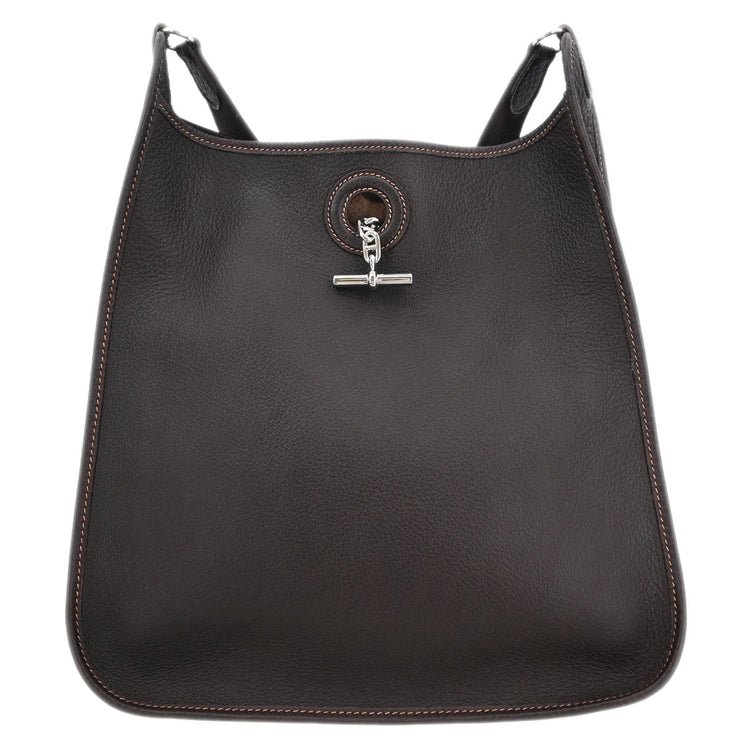 Hermes Havane Buffalo Vespa GM Shoulder Bag RSquare: H 145521