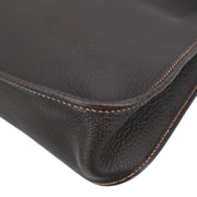 Hermes Havane Buffalo Vespa GM Shoulder Bag RSquare: H 145521