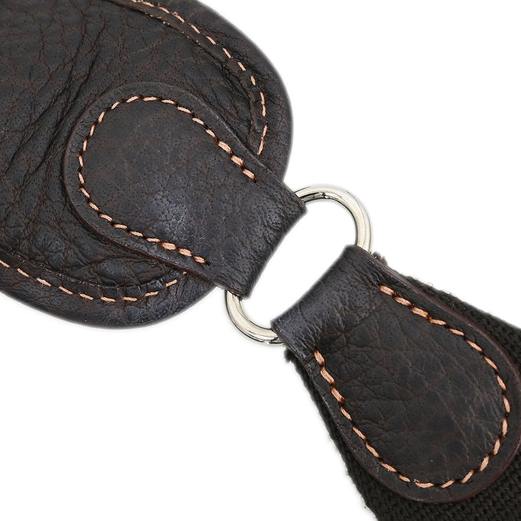 Hermes Havane Buffalo Vespa GM Shoulder Bag RSquare: H 145521