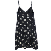 Chanel Sleeveless Dress Black 97P #38 152700