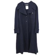 Chanel Coat Navy 153043