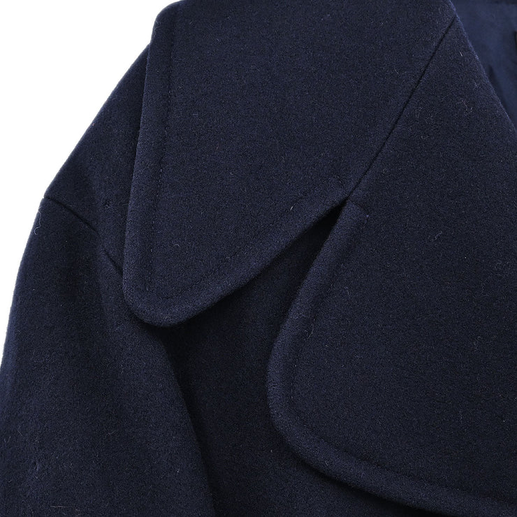 Chanel Coat Navy 153043