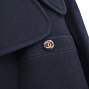 Chanel Coat Navy 153043