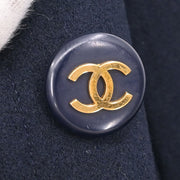 Chanel Coat Navy 153043