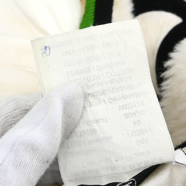 Chanel Sleeveless Vest Jacket White 94A #40 153656