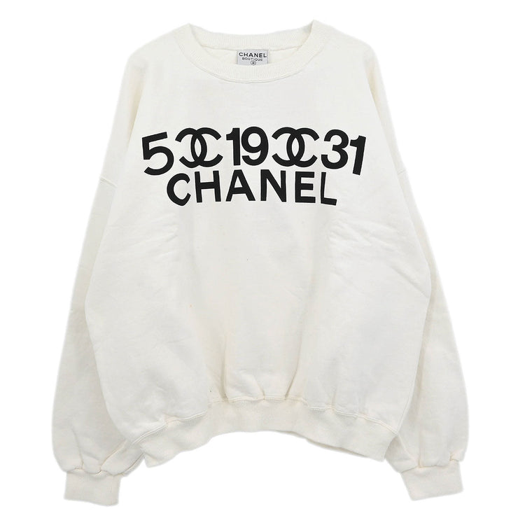 Chanel Top White SAISON/01 #L 153660
