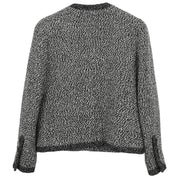 Chanel Collarless Jacket Black 97C #36 153838