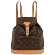 Louis Vuitton Monogram Montsouris MM Backpack M51136 SP0012 153925